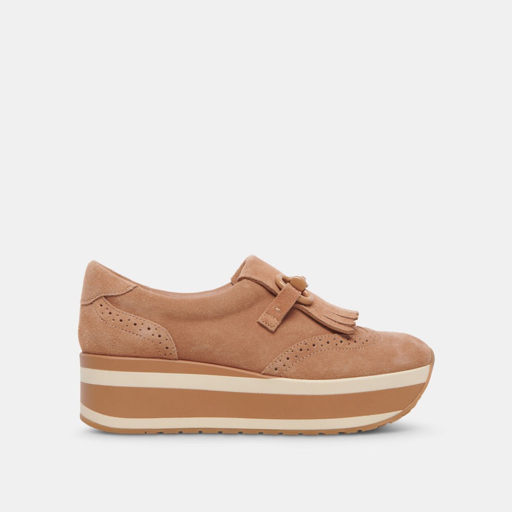Dolce Vita Jhax Sneakers Toffee Suede
