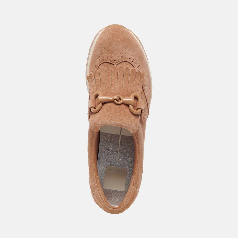 Dolce Vita Jhax Sneakers Toffee Suede