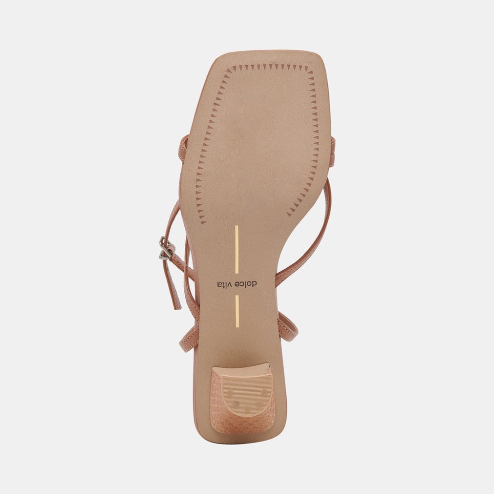 Dolce Vita Baylor Heels Caramel Leather