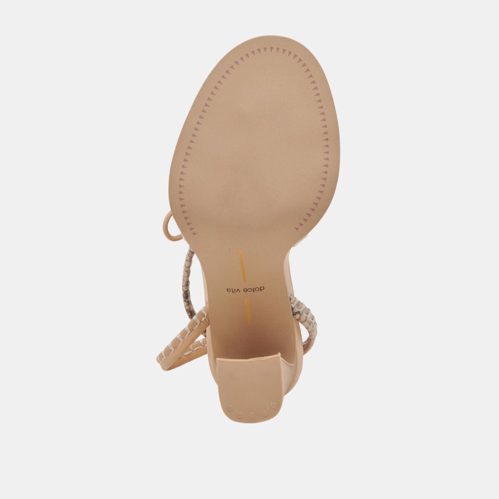 Dolce Vita Gazele Heels Ivory Multi Leather