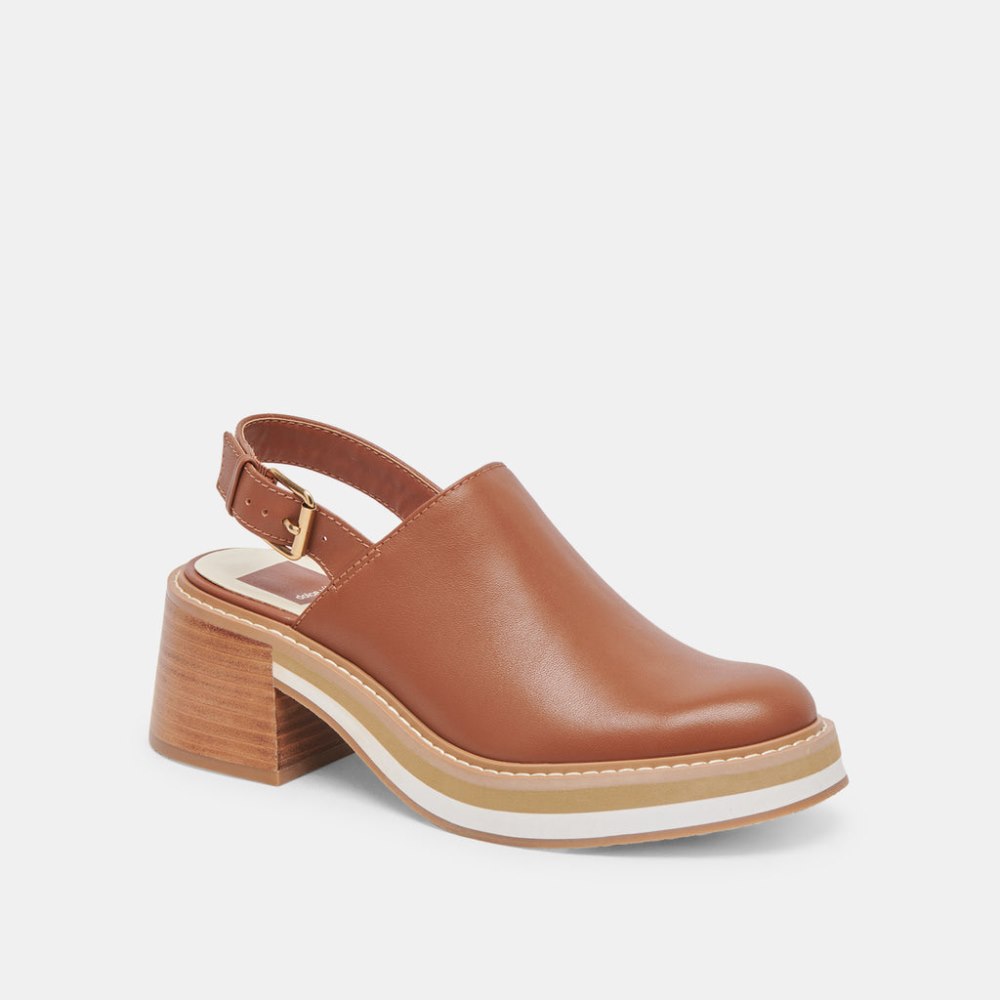 Dolce Vita Haniah Heels Brown Leather