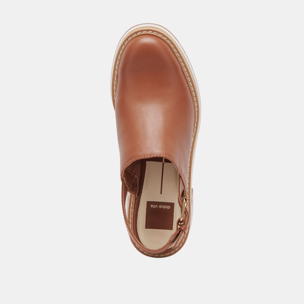 Dolce Vita Haniah Heels Brown Leather