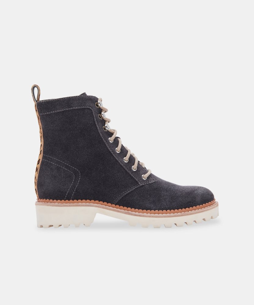 Dolce Vita Avena Boots Anthracite Suede