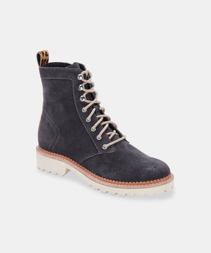 Dolce Vita Avena Boots Anthracite Suede