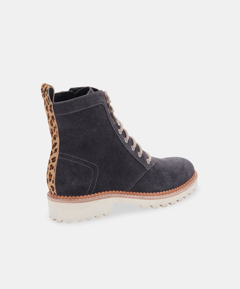 Dolce Vita Avena Boots Anthracite Suede