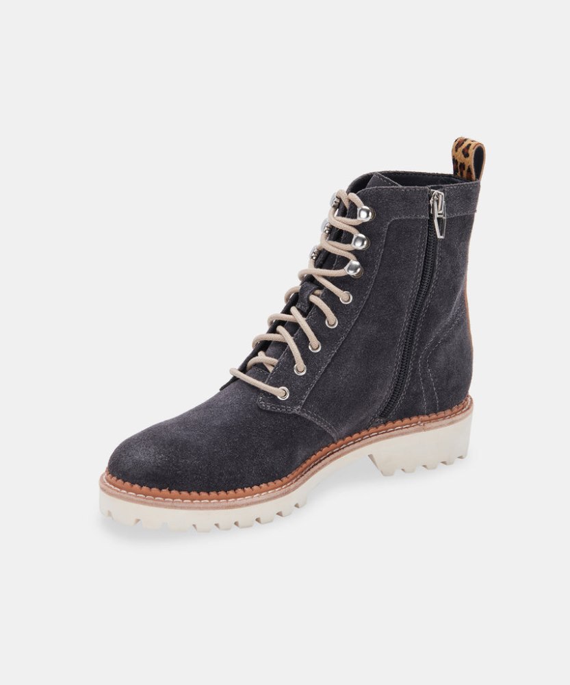 Dolce Vita Avena Boots Anthracite Suede