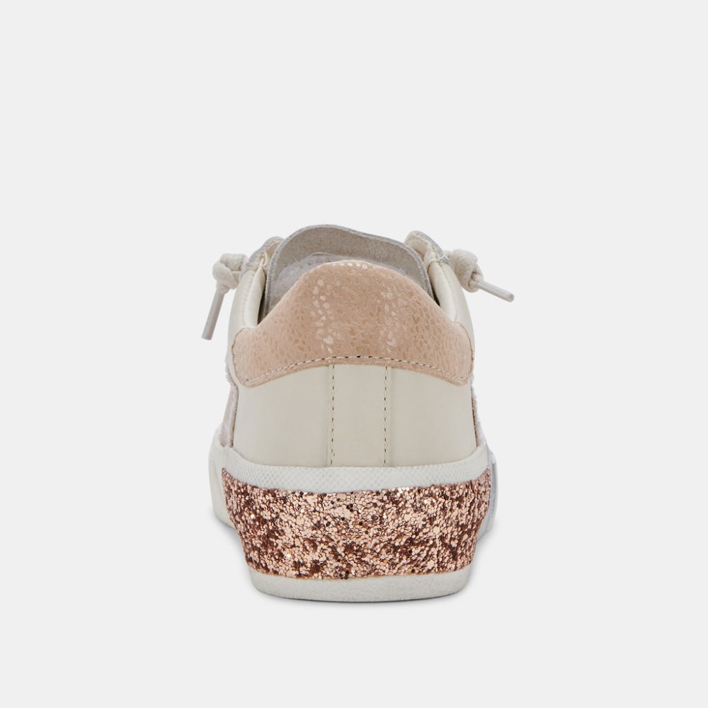 Dolce Vita Zina Sneakers Light Gold Mesh
