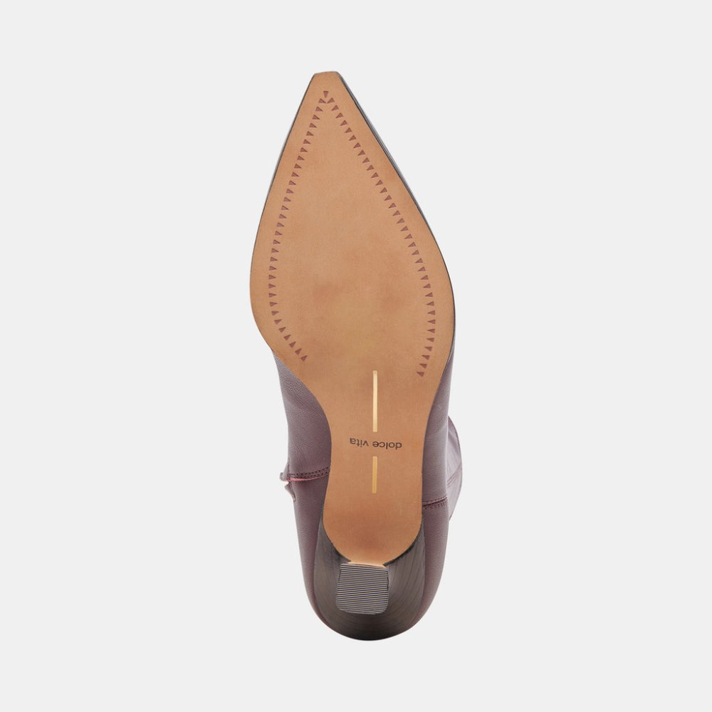 Dolce Vita Arya Boots Wine Leather