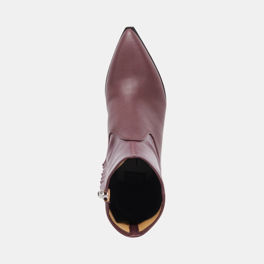 Dolce Vita Arya Boots Wine Leather