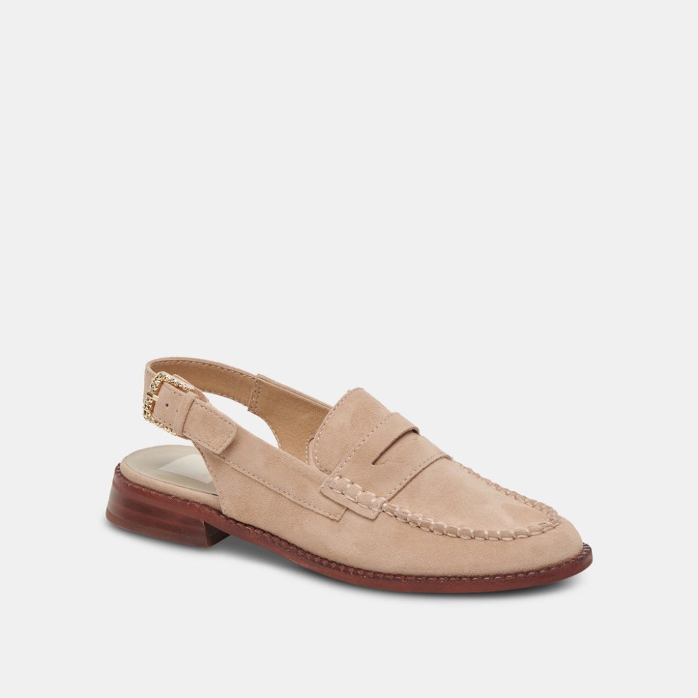 Dolce Vita Hardi Loafers Camel Suede