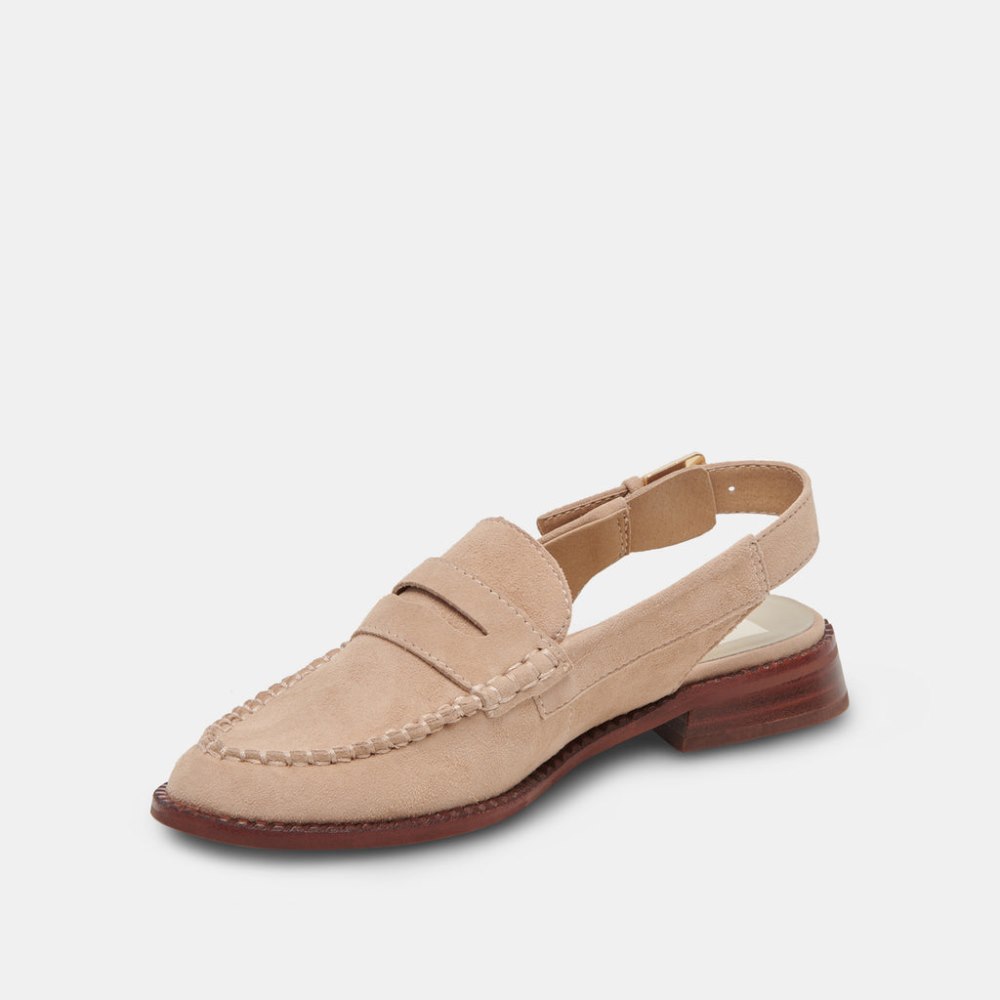 Dolce Vita Hardi Loafers Camel Suede