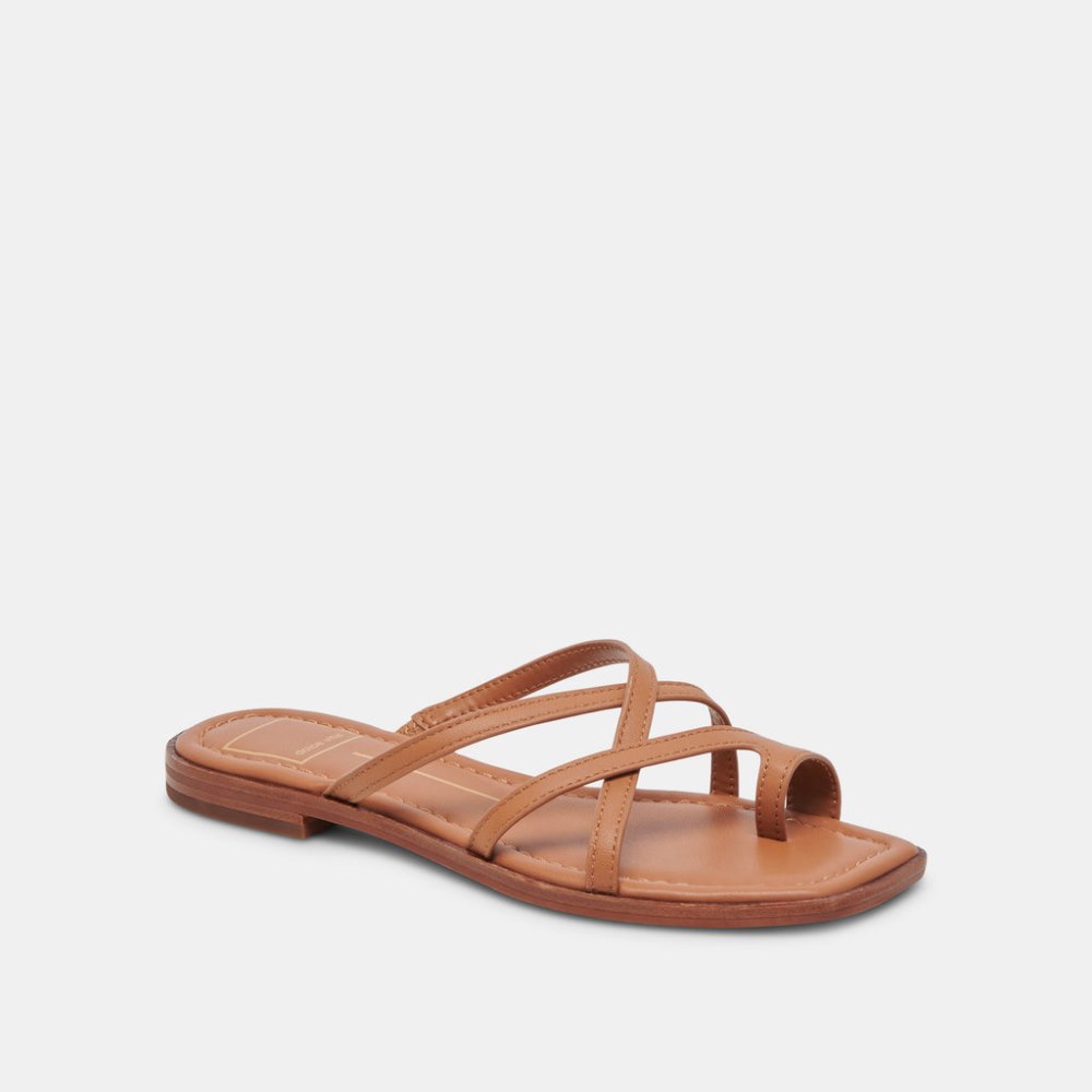 Dolce Vita Indigo Sandals Brown Leather