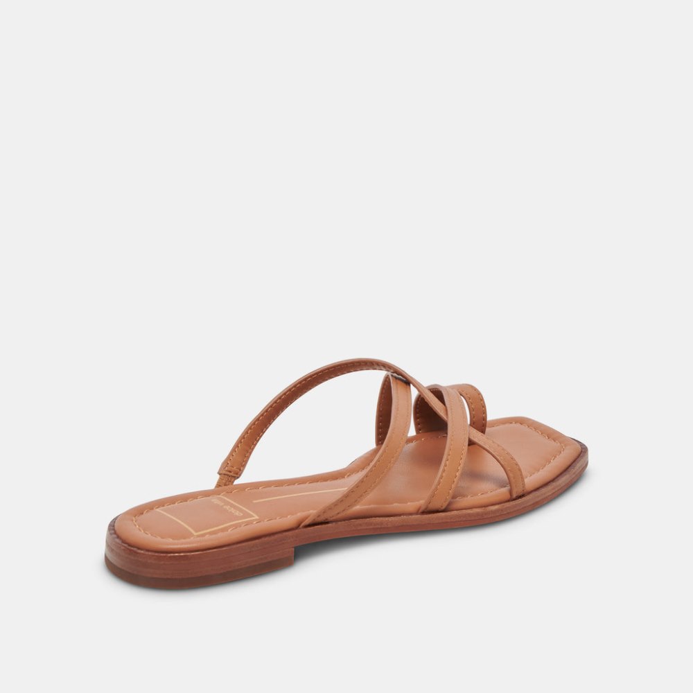 Dolce Vita Indigo Sandals Brown Leather