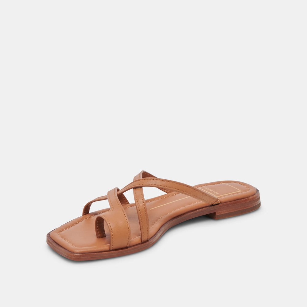 Dolce Vita Indigo Sandals Brown Leather