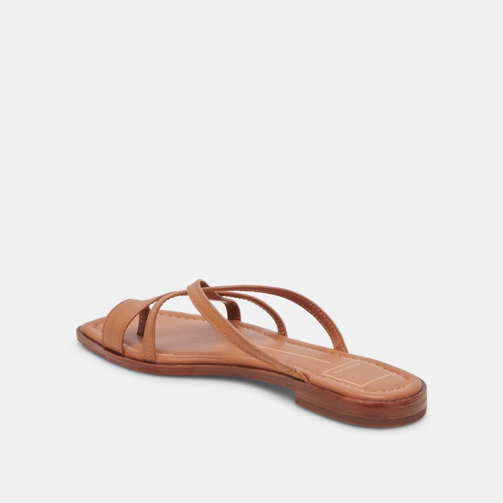 Dolce Vita Indigo Sandals Brown Leather
