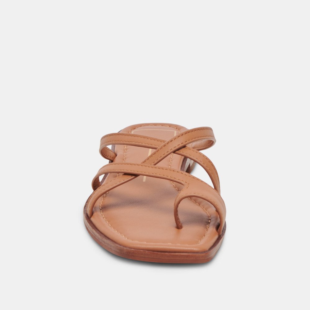 Dolce Vita Indigo Sandals Brown Leather