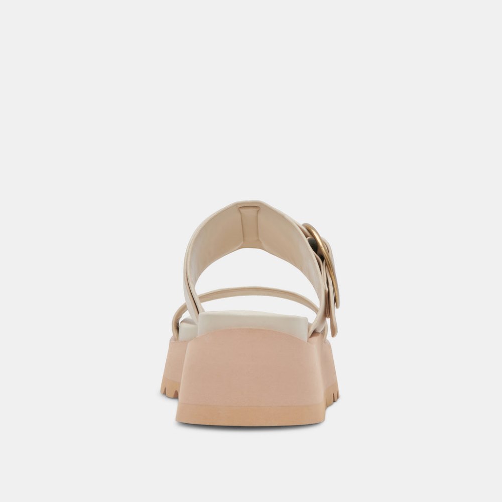 Dolce Vita Dex Sandals Ivory Leather