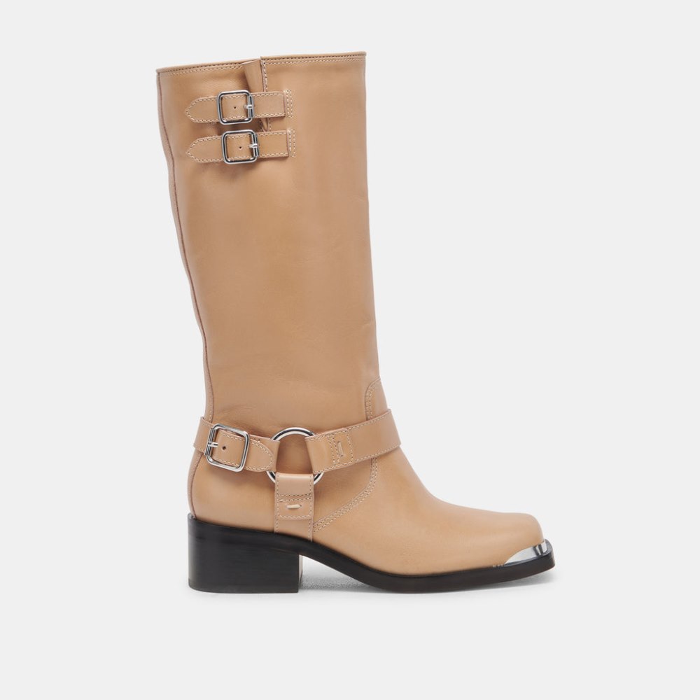 Dolce Vita Evi Boots Camel Leather