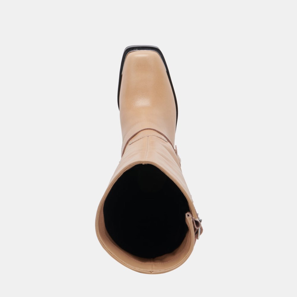 Dolce Vita Evi Boots Camel Leather