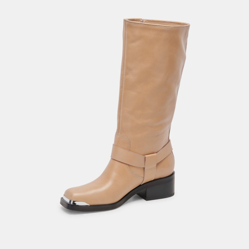 Dolce Vita Evi Boots Camel Leather