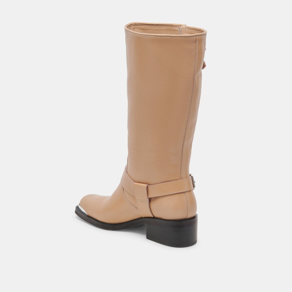 Dolce Vita Evi Boots Camel Leather