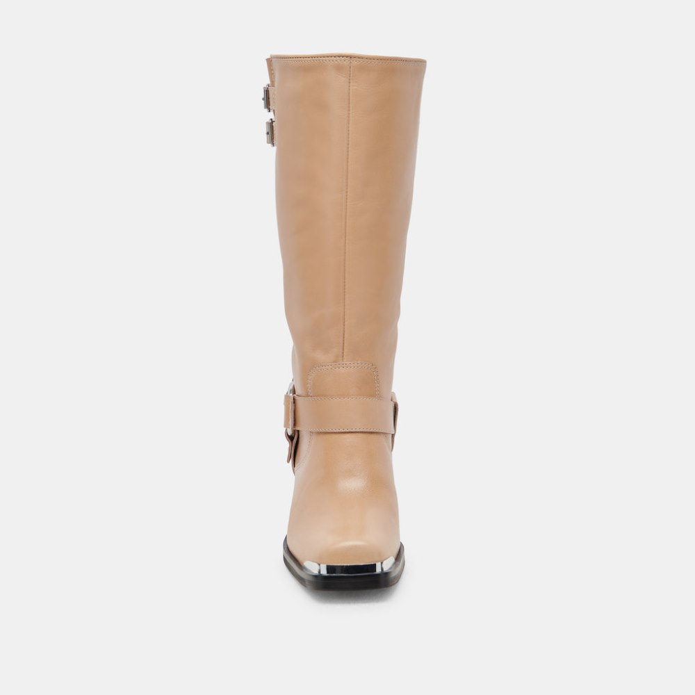 Dolce Vita Evi Boots Camel Leather
