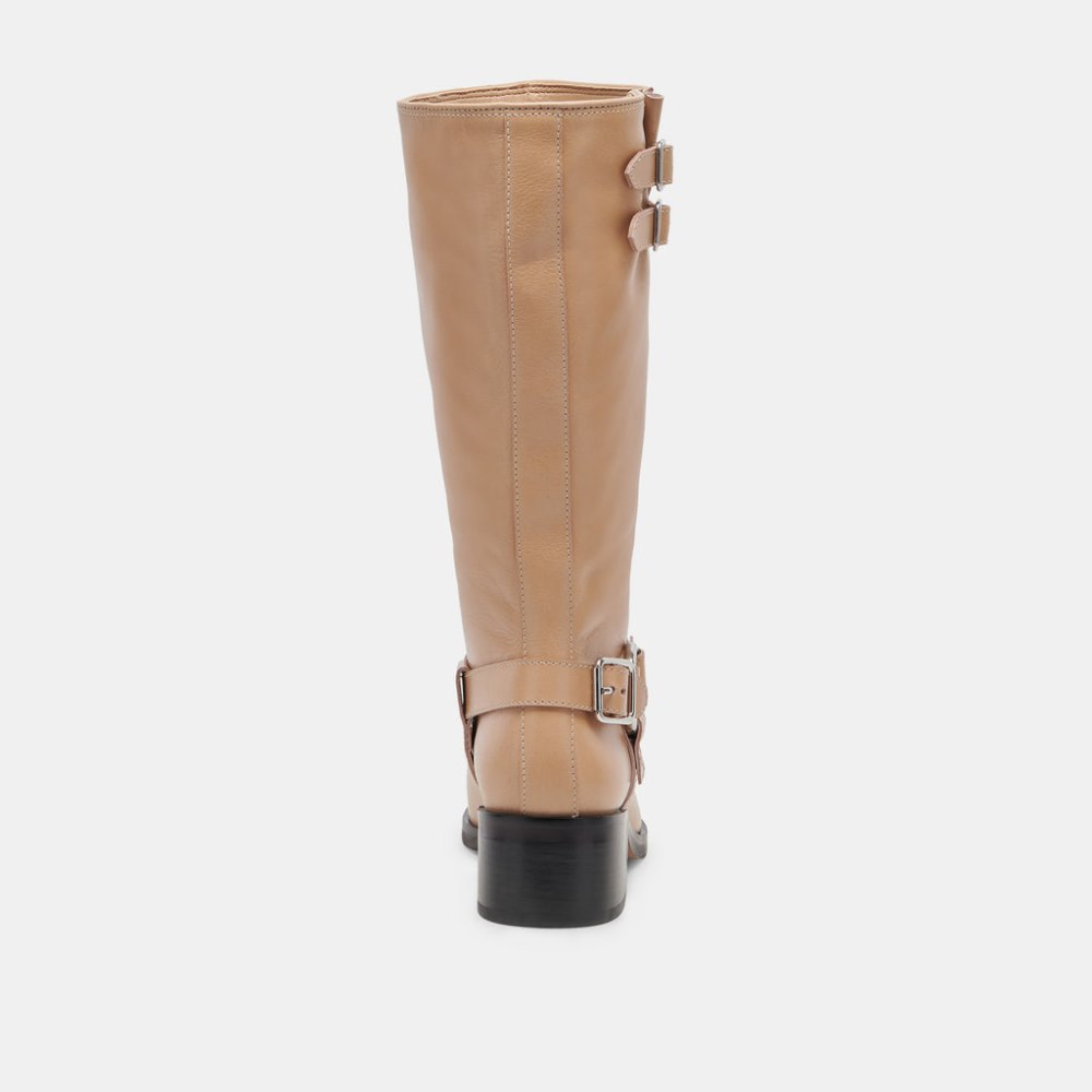 Dolce Vita Evi Boots Camel Leather