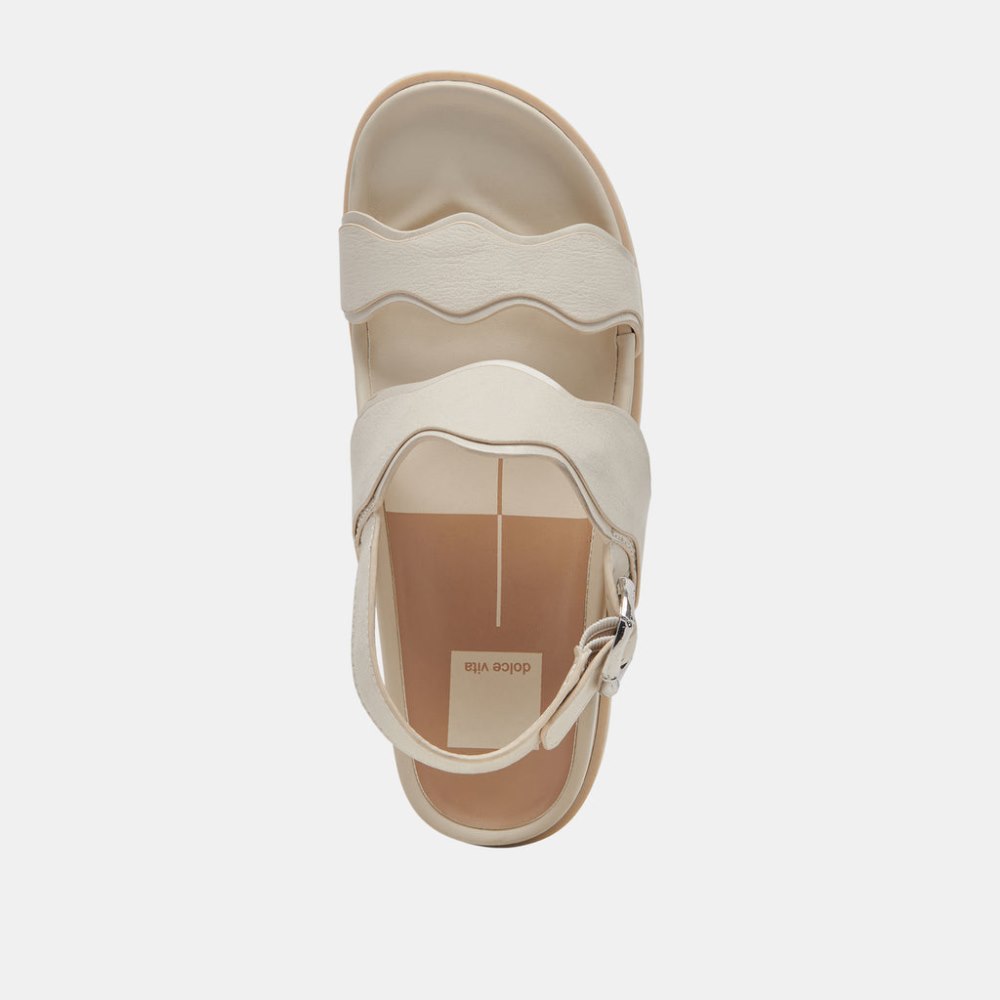 Dolce Vita Sindy Sandals Ivory Nubuck