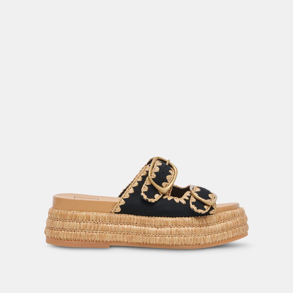 Dolce Vita Wanika Sandals Onyx Nubuck