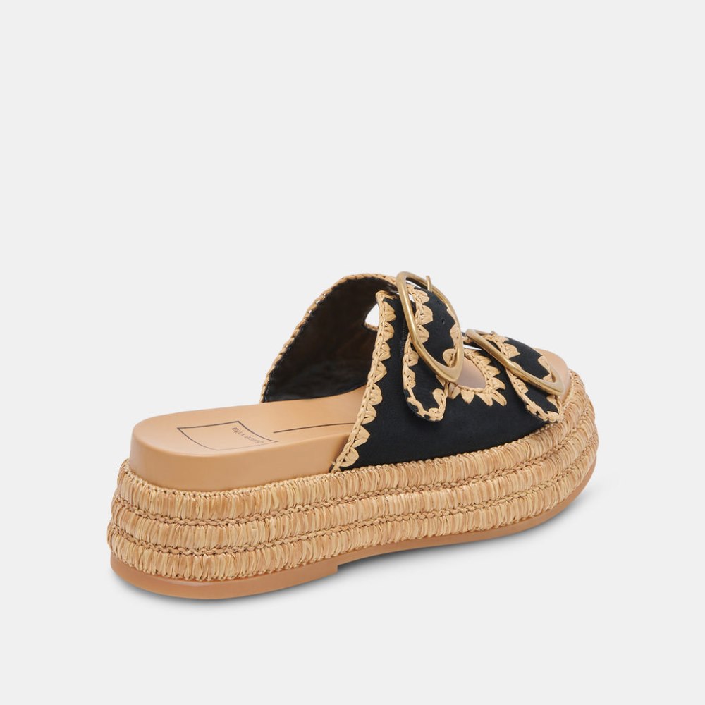 Dolce Vita Wanika Sandals Onyx Nubuck