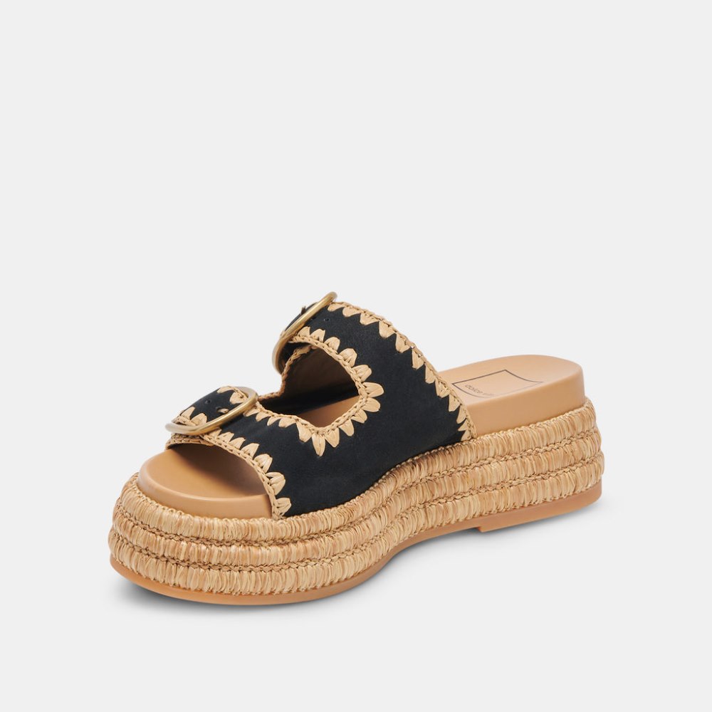 Dolce Vita Wanika Sandals Onyx Nubuck