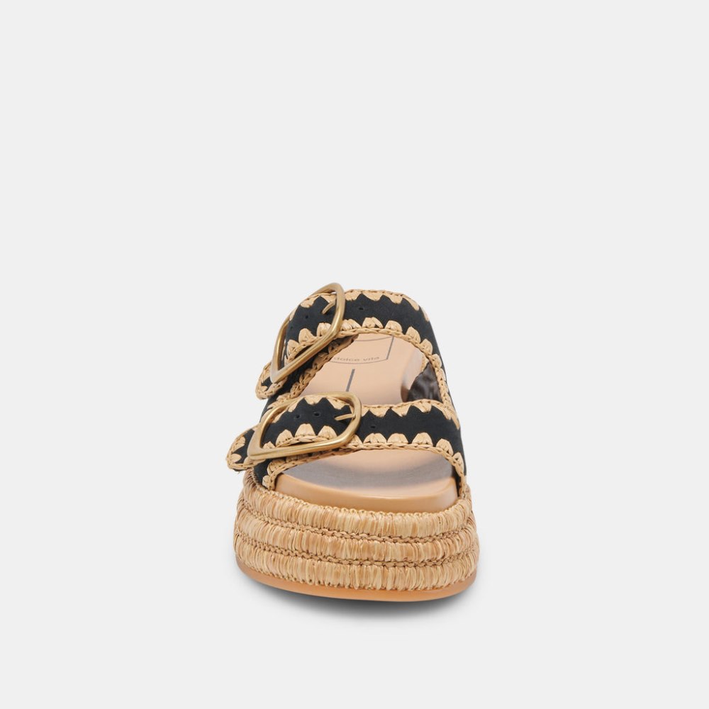 Dolce Vita Wanika Sandals Onyx Nubuck