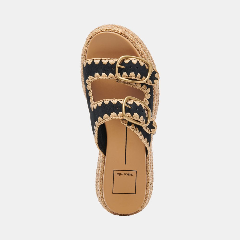 Dolce Vita Wanika Sandals Onyx Nubuck