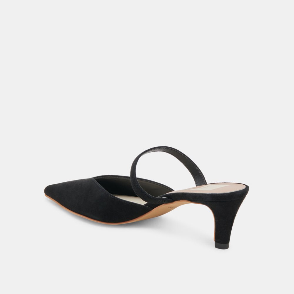 Dolce Vita Kanika Mid Heels Onyx Suede