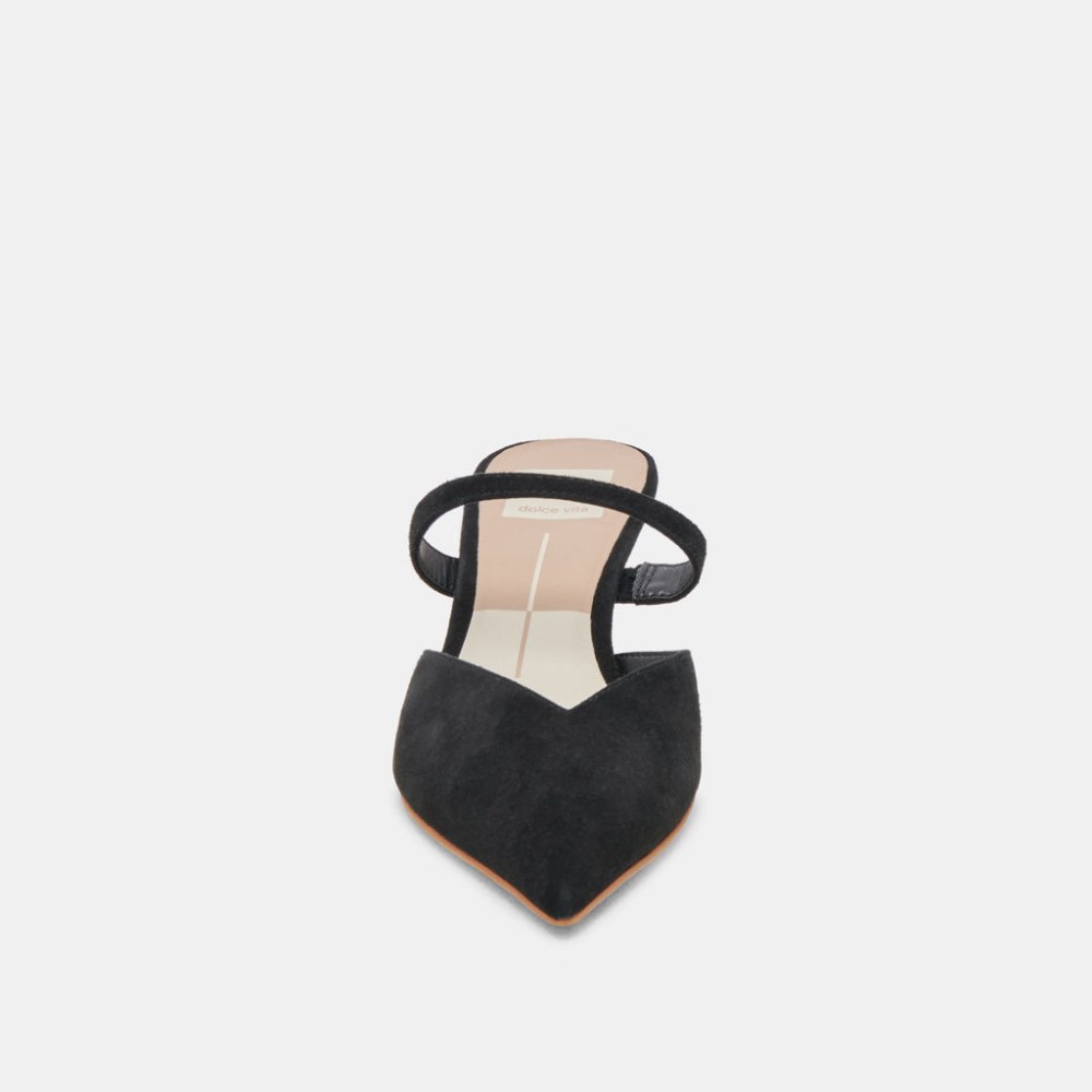 Dolce Vita Kanika Mid Heels Onyx Suede