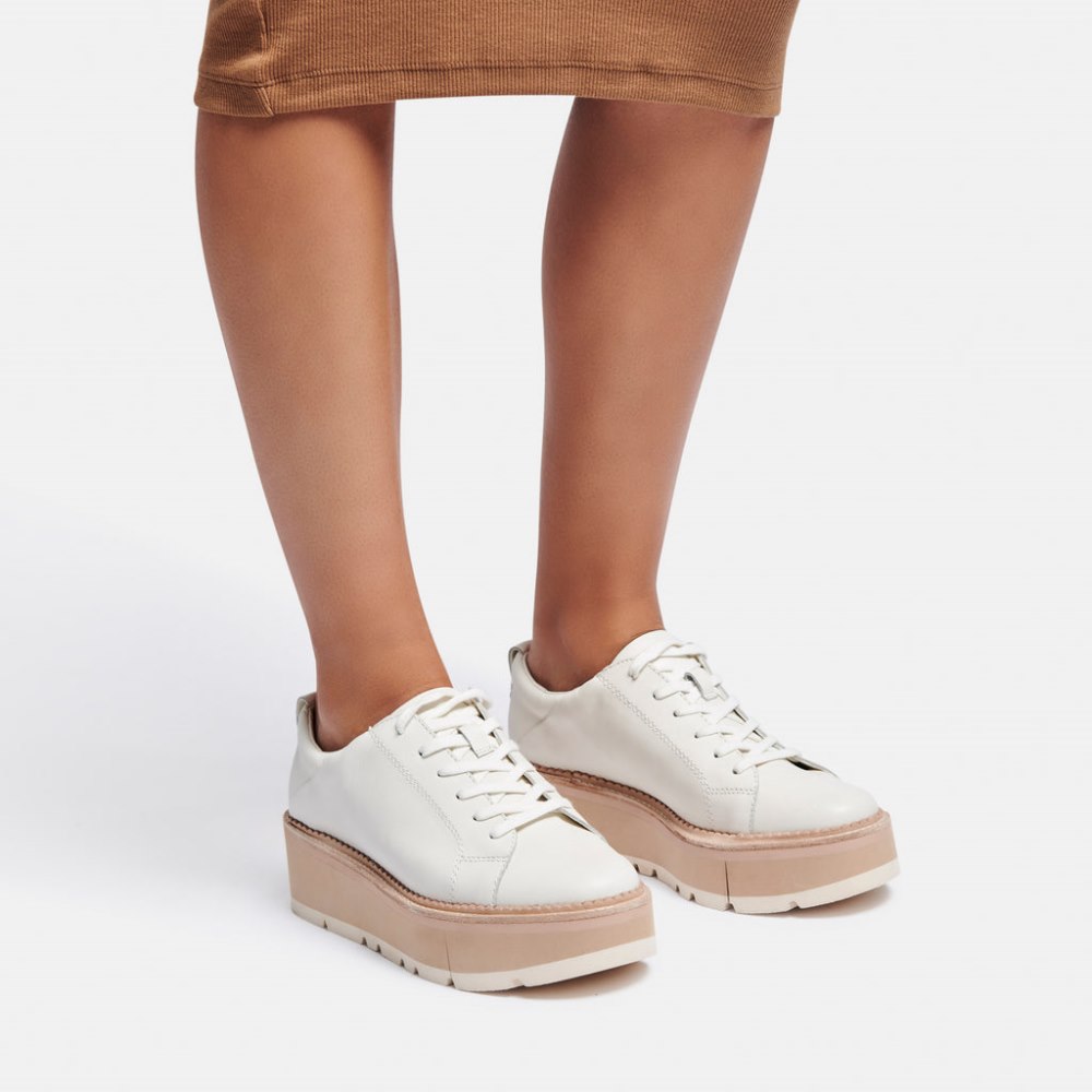 Dolce Vita Toyah Sneakers White Leather