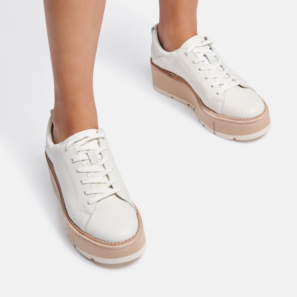 Dolce Vita Toyah Sneakers White Leather