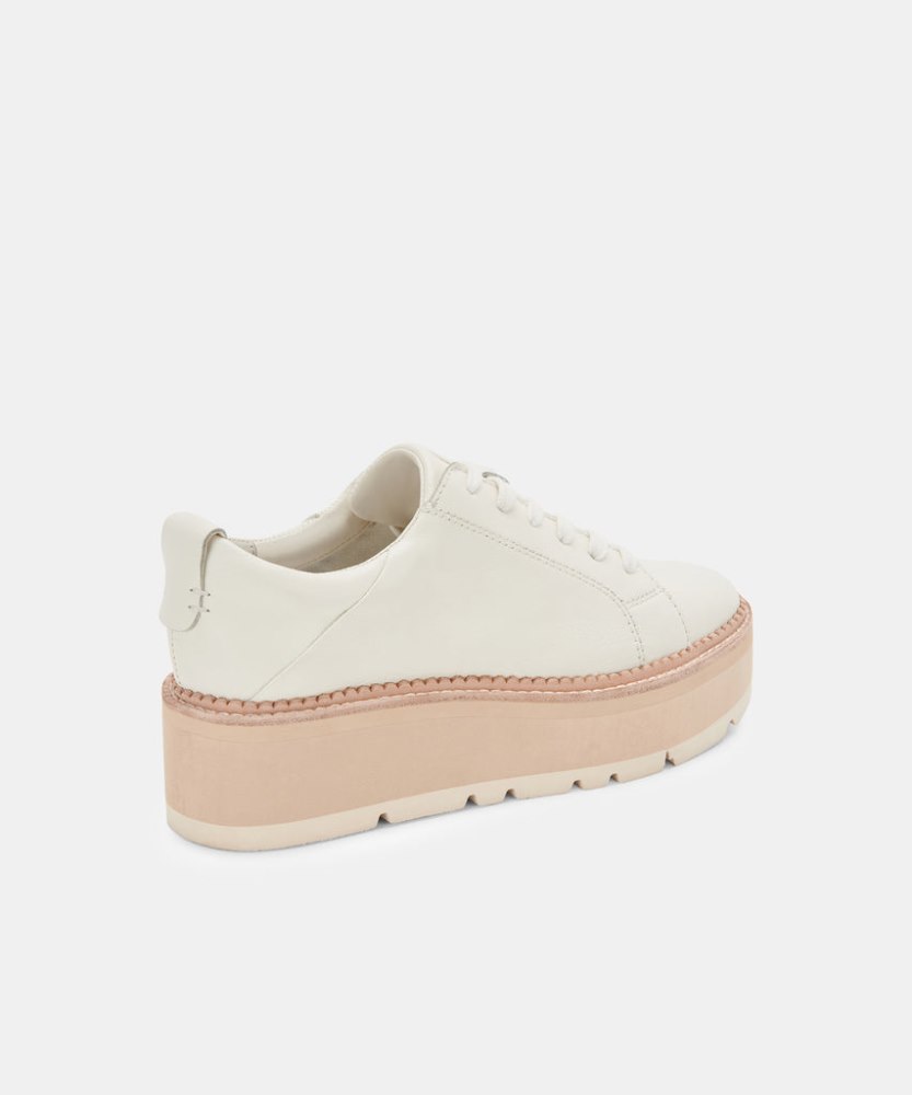 Dolce Vita Toyah Sneakers White Leather