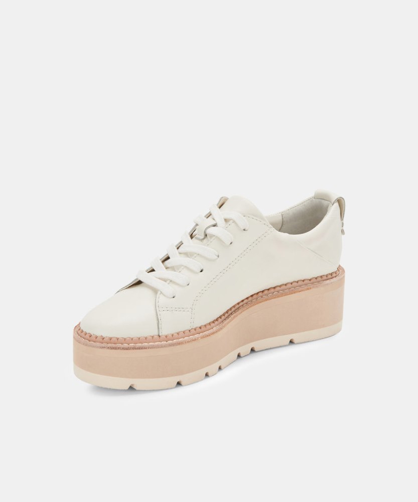 Dolce Vita Toyah Sneakers White Leather