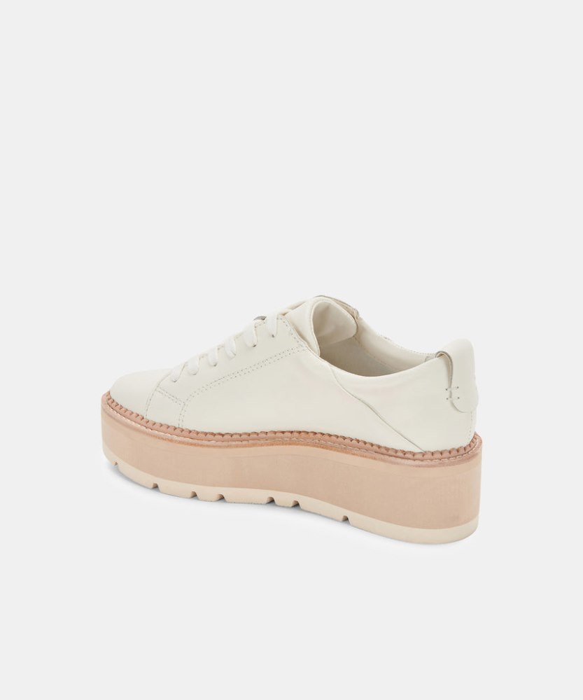 Dolce Vita Toyah Sneakers White Leather