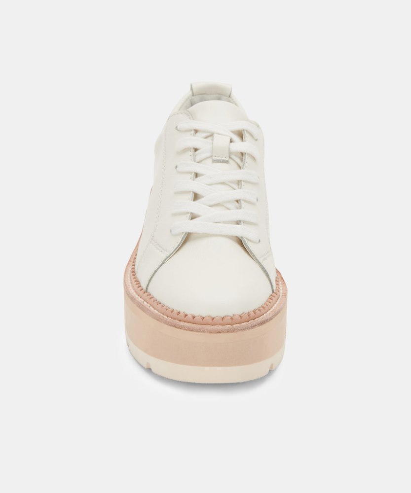 Dolce Vita Toyah Sneakers White Leather
