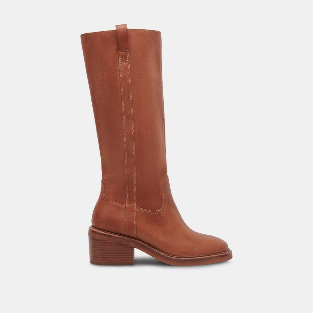Dolce Vita Illora Boots Brown Leather
