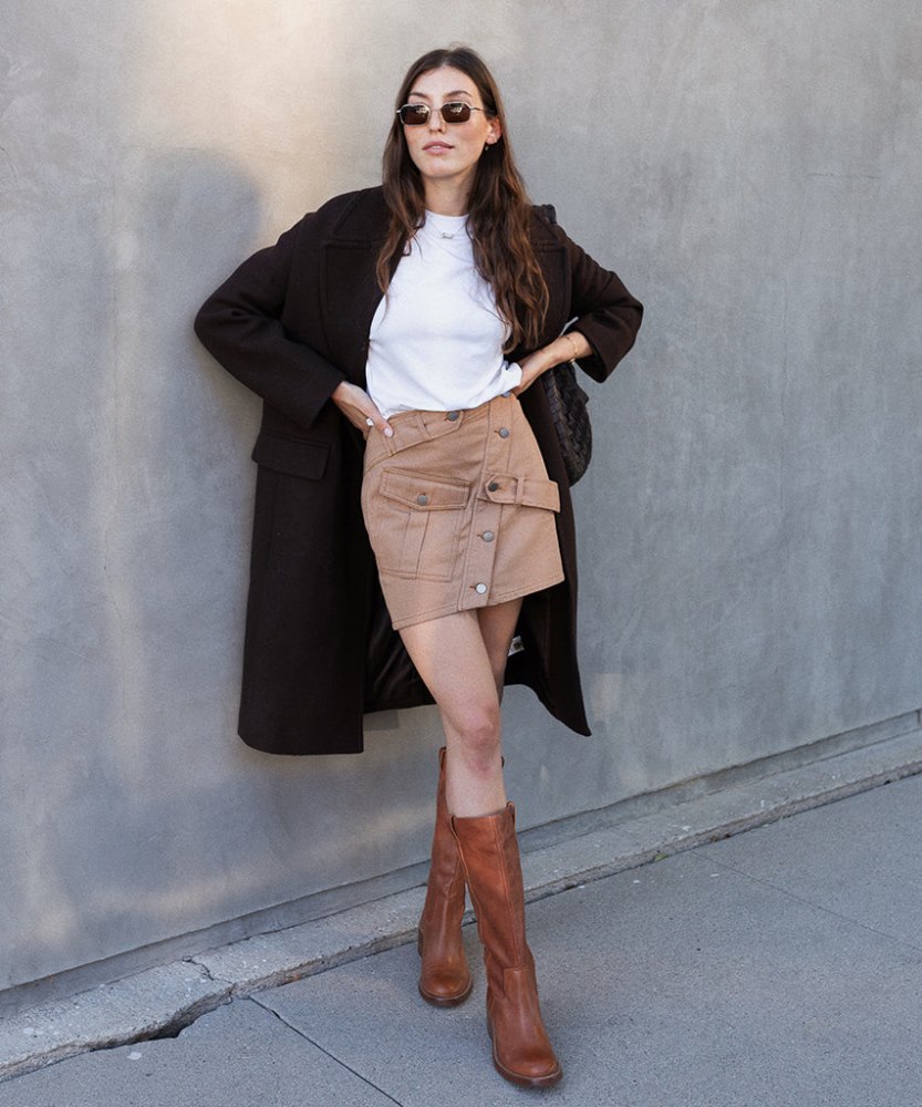 Dolce Vita Illora Boots Brown Leather