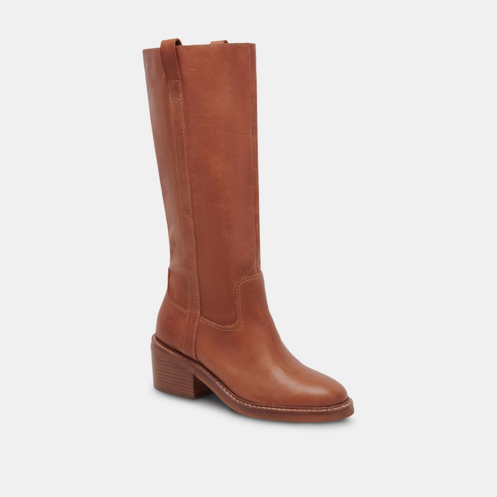 Dolce Vita Illora Boots Brown Leather