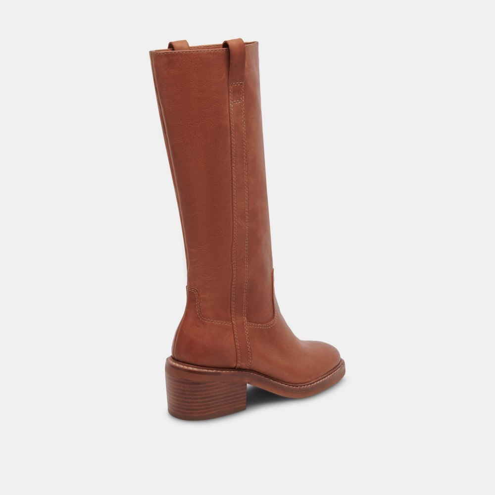 Dolce Vita Illora Boots Brown Leather