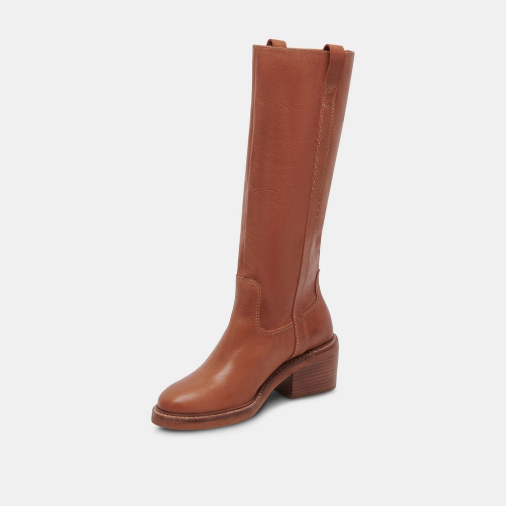 Dolce Vita Illora Boots Brown Leather