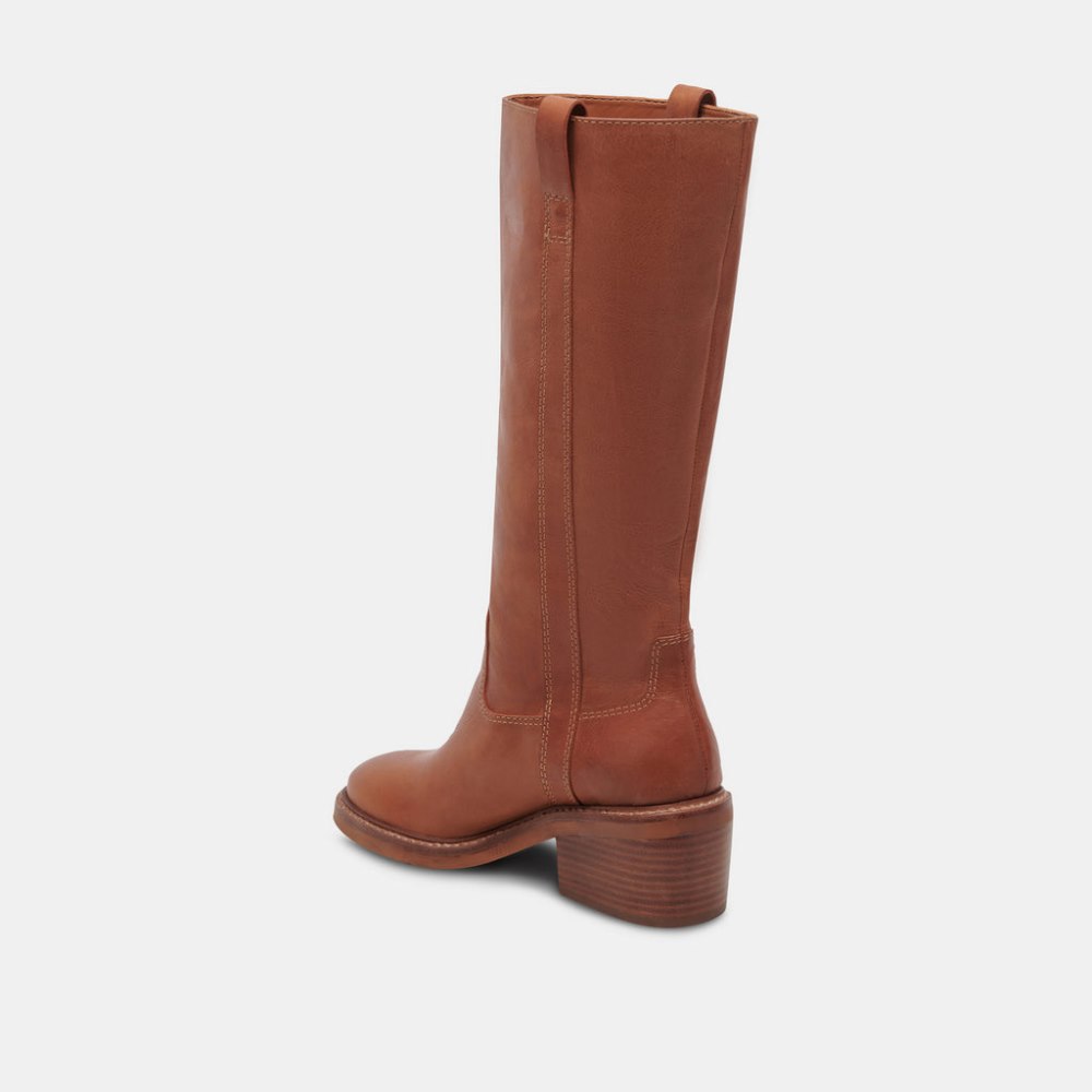 Dolce Vita Illora Boots Brown Leather