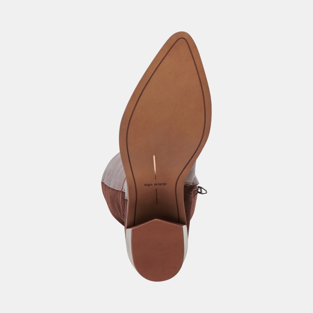Dolce Vita Kristy Boots Chocolate Leather