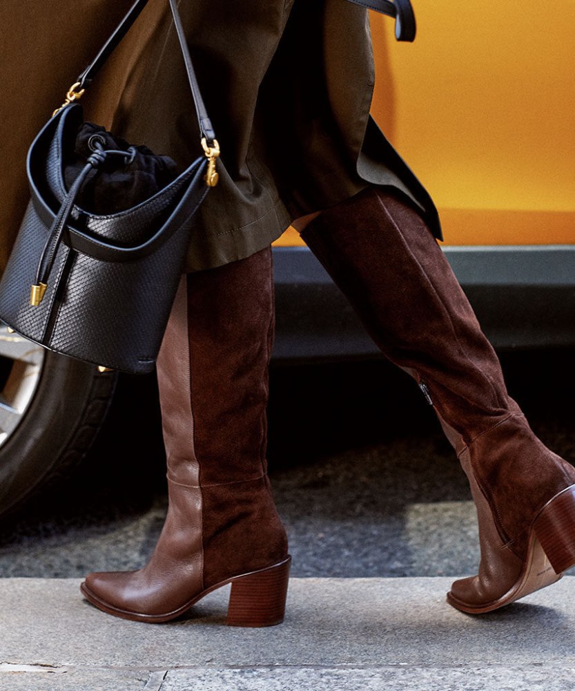 Dolce Vita Kristy Boots Chocolate Leather