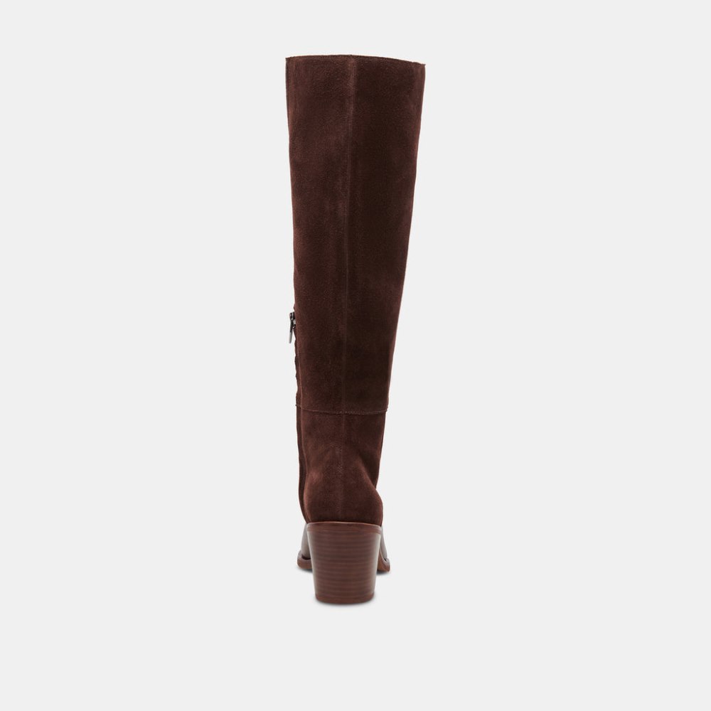 Dolce Vita Kristy Boots Chocolate Leather